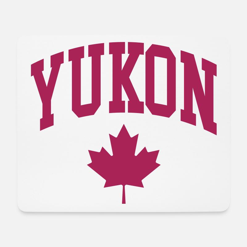 Yukon - Mousepad (Querformat) - Weiß