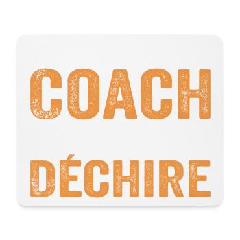 I'm a coach who rips humor gift - Mouse Pad (horizontal) - white - Front