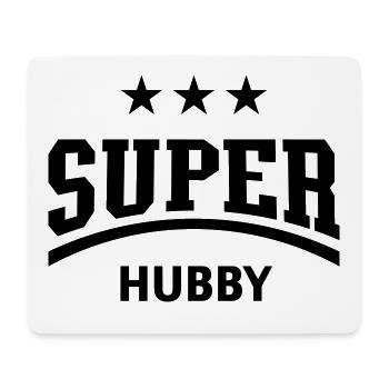 Super Hubby (Husband) - Mouse Pad (horizontal) - white - Front