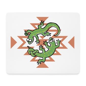 Escalade, Lézard - Tapis de souris (format paysage) - blanc - Devant