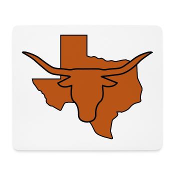 Texas - Tapis de souris (format paysage) - blanc - Devant