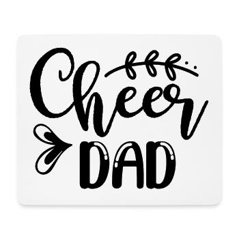 Cheer Dad - Mouse Pad (horizontal) - white - Front