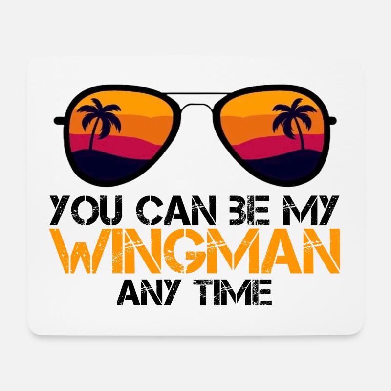 Wingman - Mouse Pad (horizontal) - white