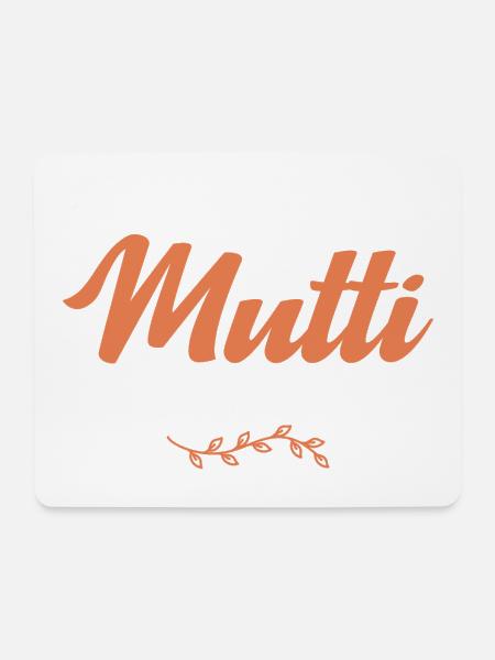 Für Mutti nur das Beste! - Mousepad (Querformat) - Weiß