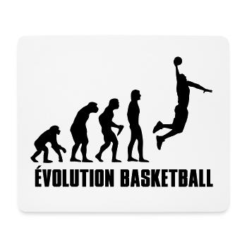 Basketball Évolution Basket - Mousepad (Querformat) - Weiß - Vorne