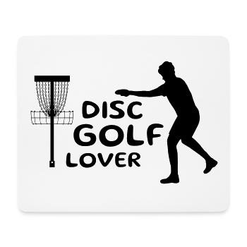 Disc Golf Lover Design Geschenk - Mousepad (Querformat) - Weiß - Vorne