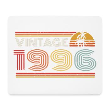 1996 Limited Edition Geburtstag Outfit 1996 vintag - Mousepad (Querformat) - Weiß - Vorne