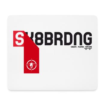 Skateboarding - Mouse Pad (horizontal) - white - Front