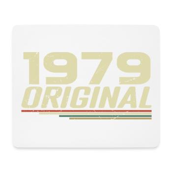 Né en 1979 Vintage 1979 Anniversaire Rétro 1979 - Tapis de souris (format paysage) - blanc - Devant