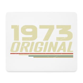 Born in 1973 Vintage 1973 Retro Birthday 1973 - Mouse Pad (horizontal) - white - Front