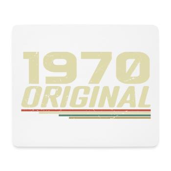 Jahrgang 1970 Vintage 1970er Jahre Retro Geburtstag 1970er Jahre - Mousepad (Querformat) - Weiß - Vorne