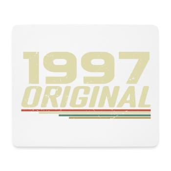 Born in 1997 Vintage 1997 Retro Anniversary 1997 - Mouse Pad (horizontal) - white - Front