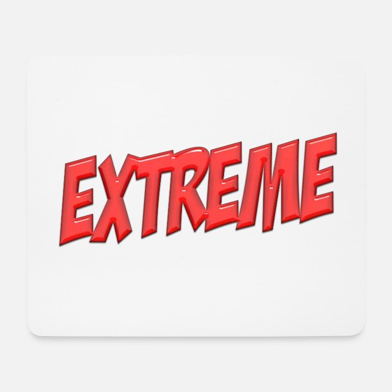 extreme 2 J - Mousepad (Querformat) - Weiß