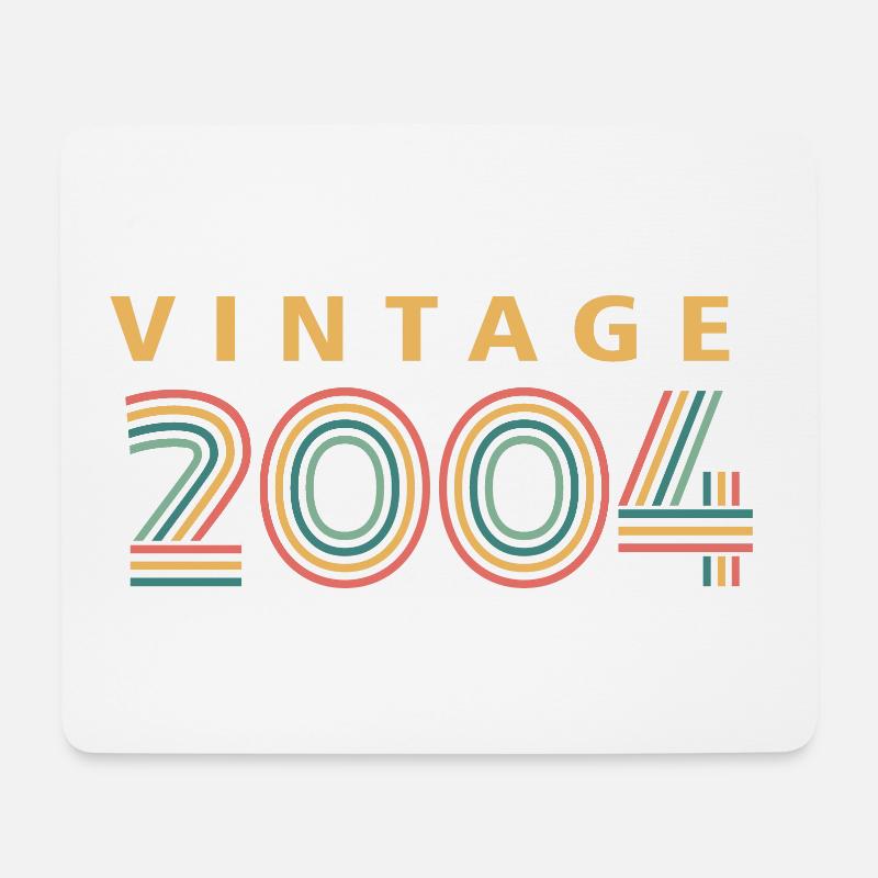 Jahrgang 2004 - Mousepad (Querformat) - Weiß