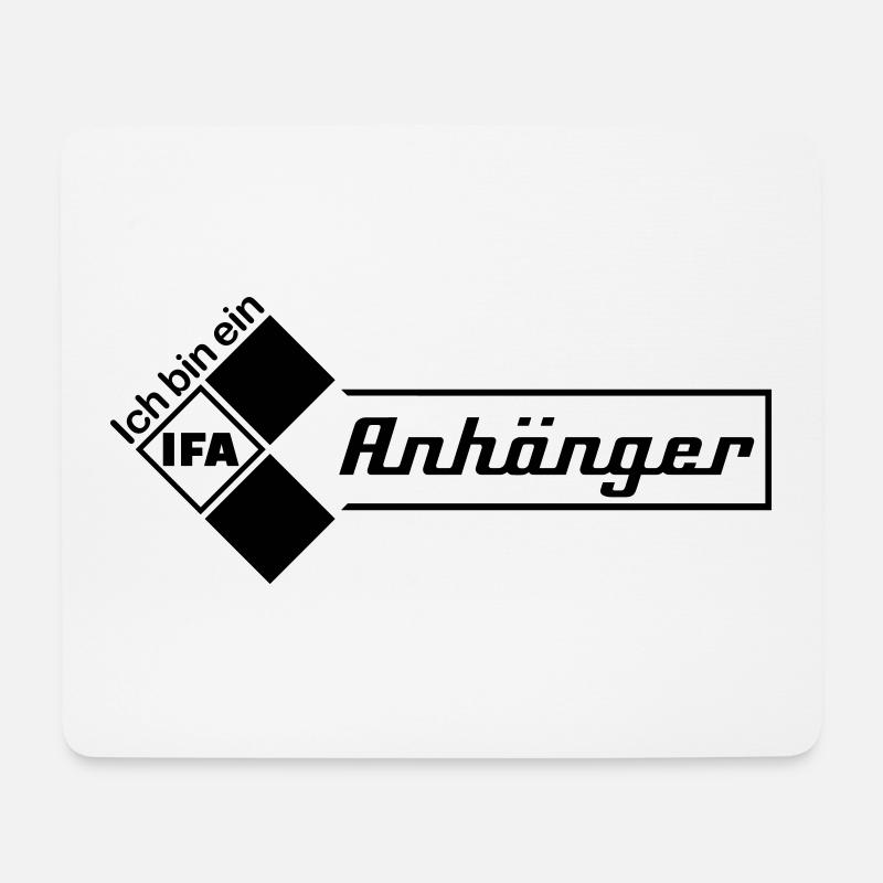 Ich bin ein IFA Anhänger - Mousepad (Querformat) - Weiß
