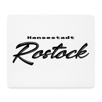Hansestadt Rostock - Mousepad (Querformat) - Weiß - Vorne