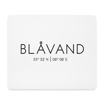 Blavand, Jutland du Sud-Ouest, Danemark, Mer du Nord - Tapis de souris (format paysage) - blanc - Devant