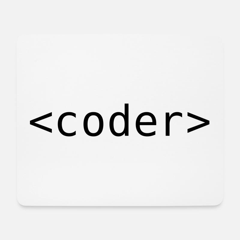 Entwickler / Programmierer - Mousepad (Querformat) - Weiß
