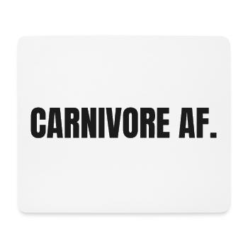 CARNIVORE | Carnivore T-Shirt | Bold Meat Lover - Mousepad (Querformat) - Weiß - Vorne