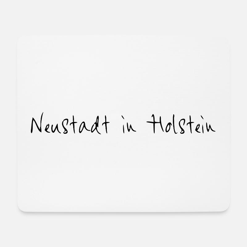 Neustadt in Holstein - Mousepad (Querformat) - Weiß
