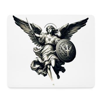 Guardian Angel with Sword - Symbolic Art - Mouse Pad (horizontal) - white - Front