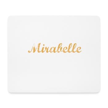 mirabelle plum - Mouse Pad (horizontal) - white - Front