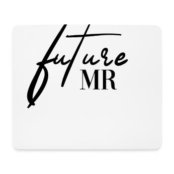 Futur M. Monsieur couple fiancé couples de fiancé - Tapis de souris (format paysage) - blanc - Devant