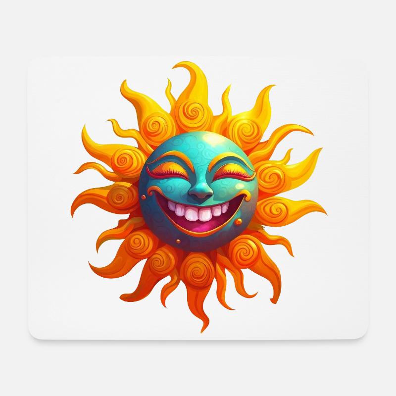 Funnysun - Mouse Pad (horizontal) - white
