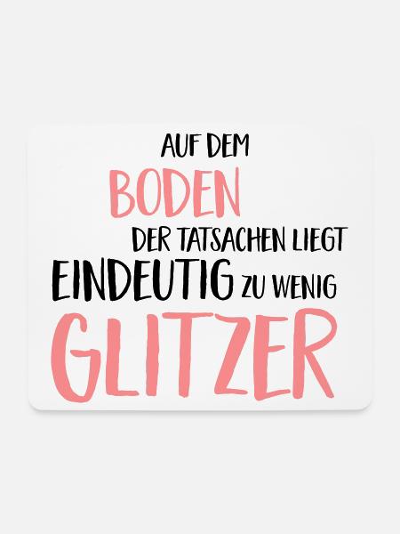 Lustiger Spruch - Mousepad (Querformat) - Weiß