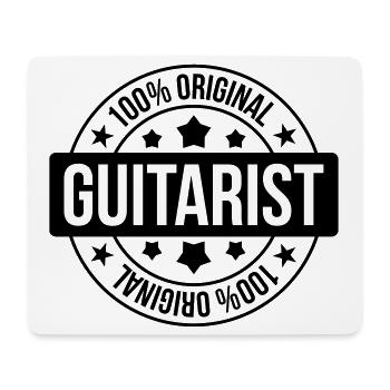 Guitarist - Tapis de souris (format paysage) - blanc - Devant