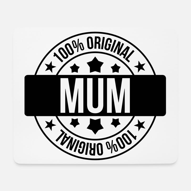 Mum - Mouse Pad (horizontal) - white