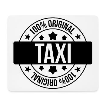 Taxi - Tapis de souris (format paysage) - blanc - Devant