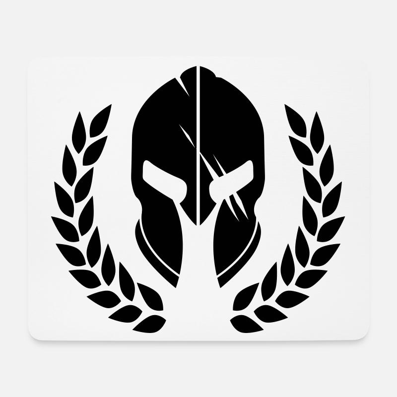 sparta - Mousepad (Querformat) - Weiß