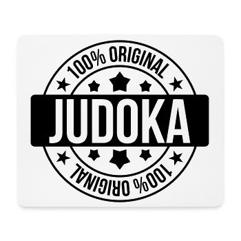 Judo / Judoka / Sport / Fight / Fighter / Strong - Tapis de souris (format paysage) - blanc - Devant