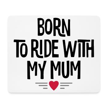Horse sayings - Mouse Pad (horizontal) - white - Front