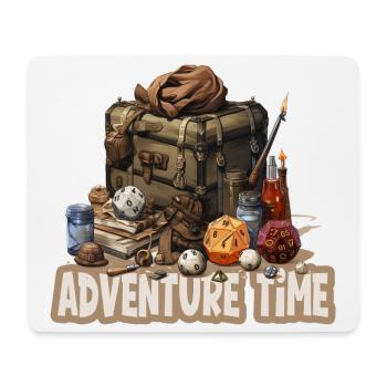 Role-playing, Adventure time, Fantasy gear - Mouse Pad (horizontal) - white - Front
