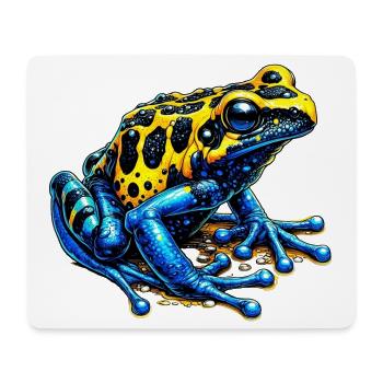 Frosch - Mousepad (Querformat) - Weiß - Vorne