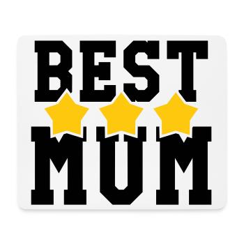 Best Mom - Mother's Day - Mouse Pad (horizontal) - white - Front