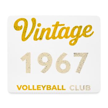 Millésime 1967 – Basket-ball Club Rétro Année de naissance - Tapis de souris (format paysage) - blanc - Devant