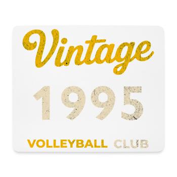 Millésime 1995 – Volleyball Club Rétro Année de naissance - Tapis de souris (format paysage) - blanc - Devant