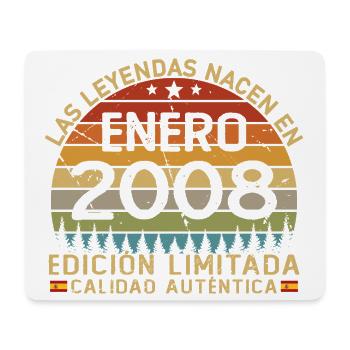 January 2008 Vintage 18 Year Old Birthday - Mouse Pad (horizontal) - white - Front