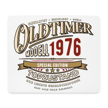 Oldtimer Modell 1976 | Geburtstag Geschenk - Mousepad (Querformat) - Weiß - Vorne