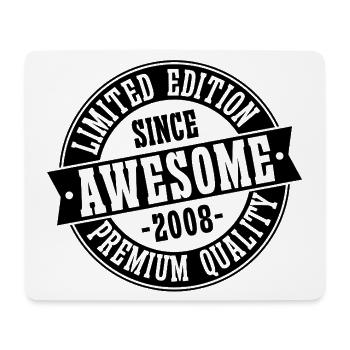 2008 Vintage Vintage 18th Birthday Gift - Mouse Pad (horizontal) - white - Front