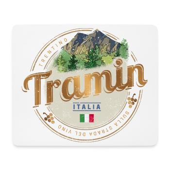 Tramin Trentino Südtirol Italien Vintage Souvenir - Mousepad (Querformat) - Weiß - Vorne