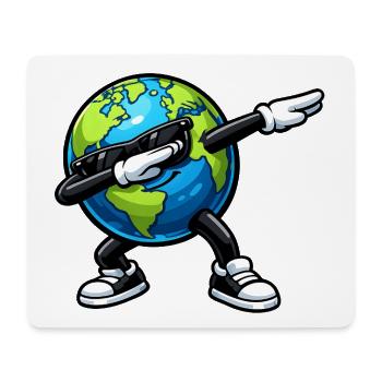 Tasser la terre - Tapis de souris (format paysage) - blanc - Devant