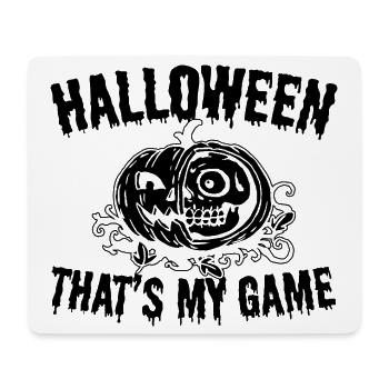 Halloween That's My Game - Halloween Pumpkin - Mousepad (Querformat) - Weiß - Vorne