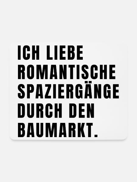 Geschenk für Heimwerker witzig - Mousepad (Querformat) - Weiß