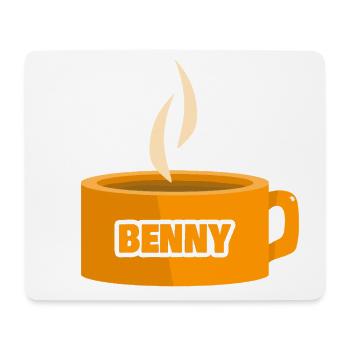 Geschenk für Benny - Mousepad (Querformat) - Weiß - Vorne