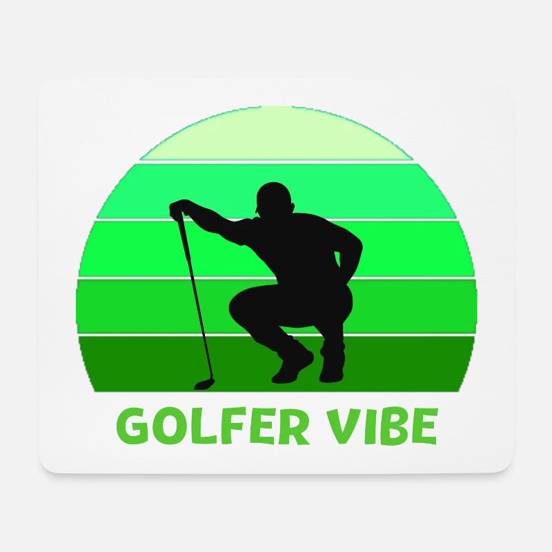 golf, golfing, golfing, playing golf - Mouse Pad (horizontal) - white
