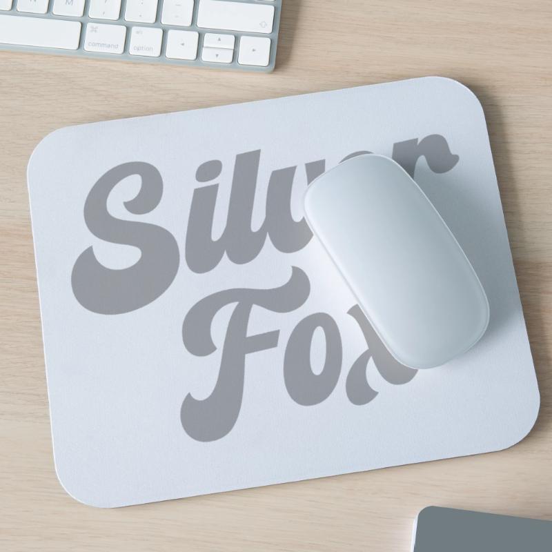 Volpe d'argento Tappetino per mouse (orizzontale)